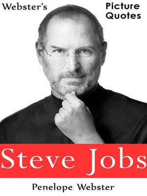 cover image of Webster's Steve Jobs Picture Quotes